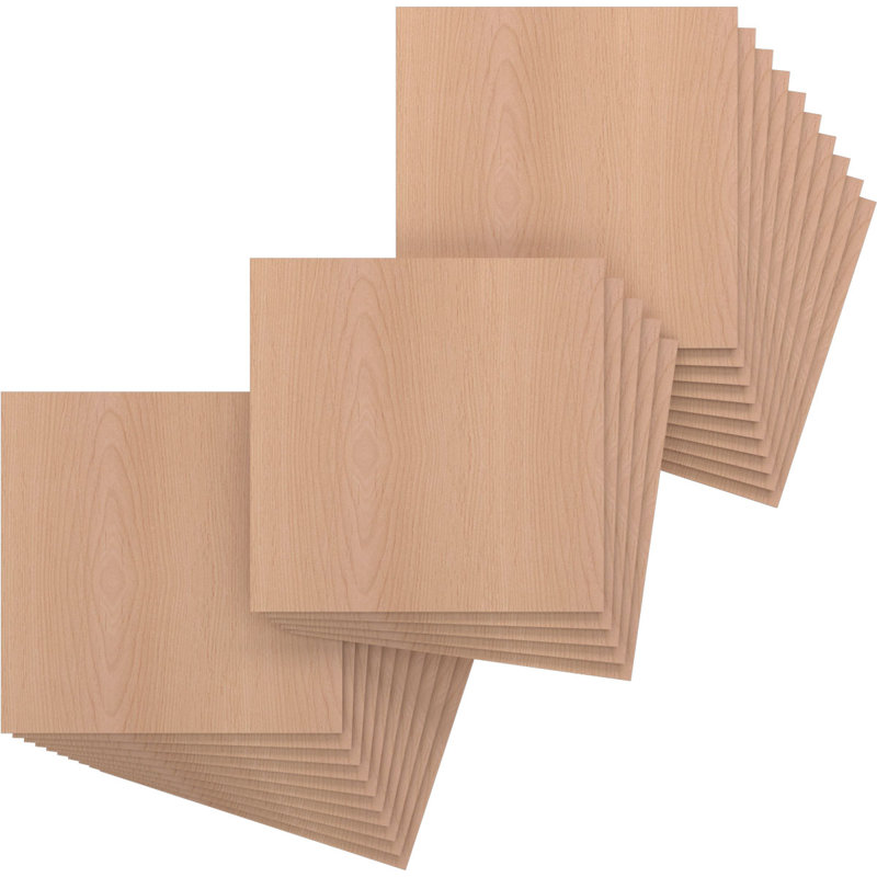 Planches en bois, Aulne, H 15,75 po x l 15,75 po x P 0,25 po
