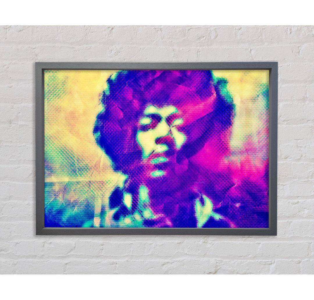 Jimi Hendrix Blur - Druck