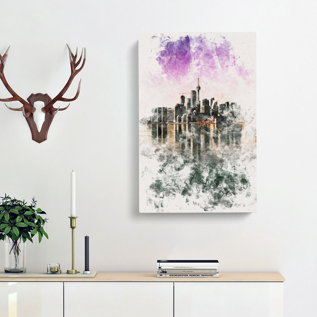 Skyline Of Toronto In Canada - Wrapped Canvas