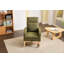 Chaise berçante avec pieds en bois massif-1647466136