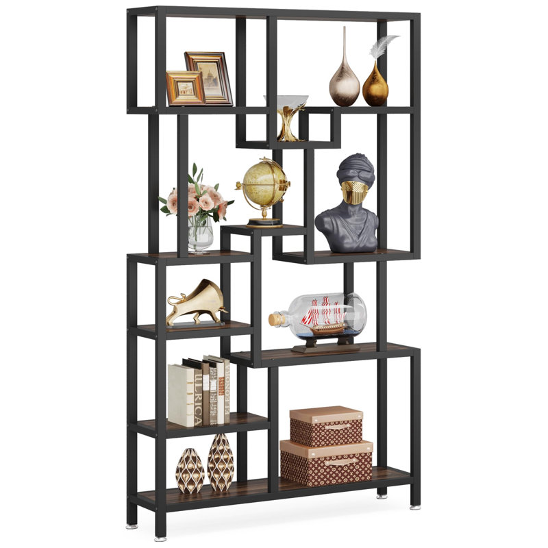 180cm H x 100cm W Metal Etagere Bookcase