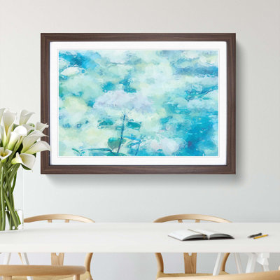Flower Petals in Abstract - Framed Print