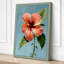 Hibiscus Study Botanical - Wrapped Canvas-1672613460-1672613483