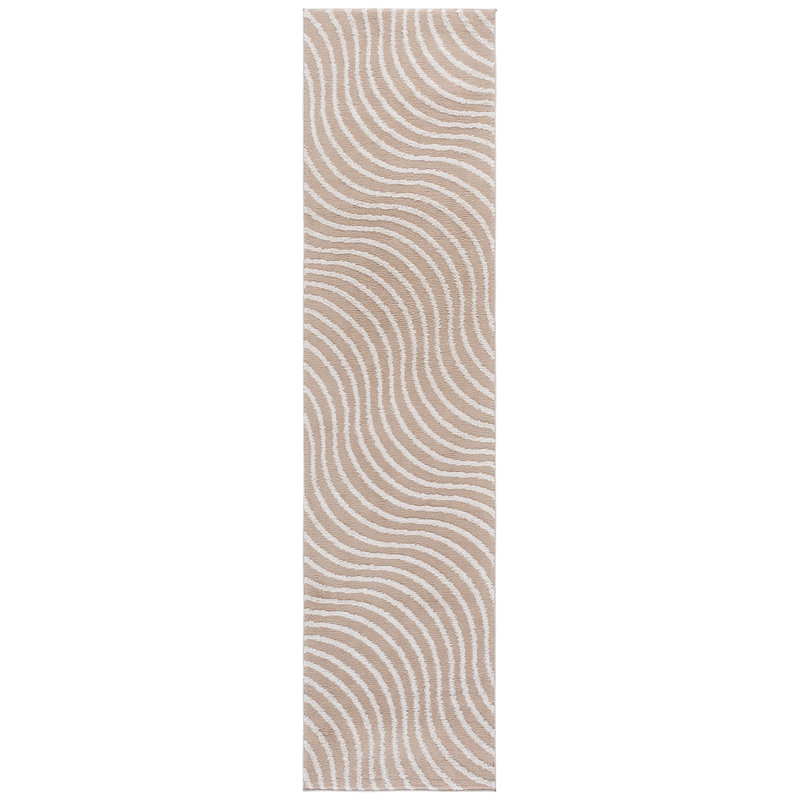 Wave Performance Abstract Indoor Rug, Runner 2'2" x 9'