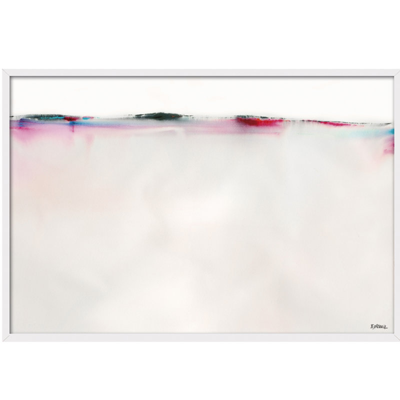 Paisaje Helado Colour by Bruno Vázquez - Single Picture Frame Painting, 60cm H x 90cm W x 3cm D