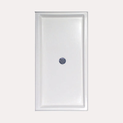 Base de douche à seuil simple l 67 po x p 36 po