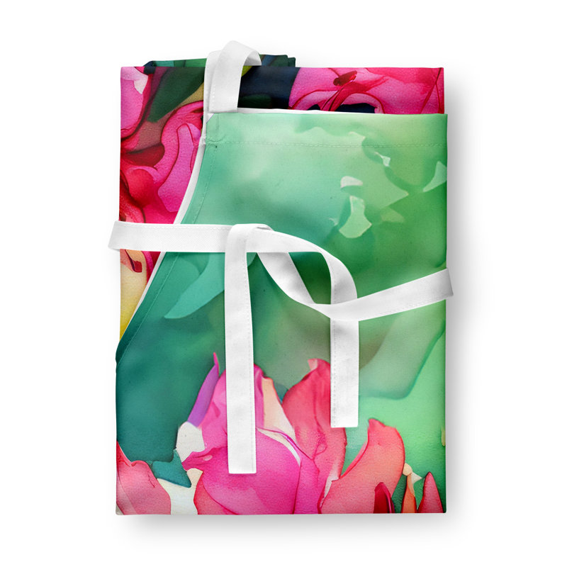 Iris du Tennessee en tablier aquarelle, Rhododendrons de West Virginia