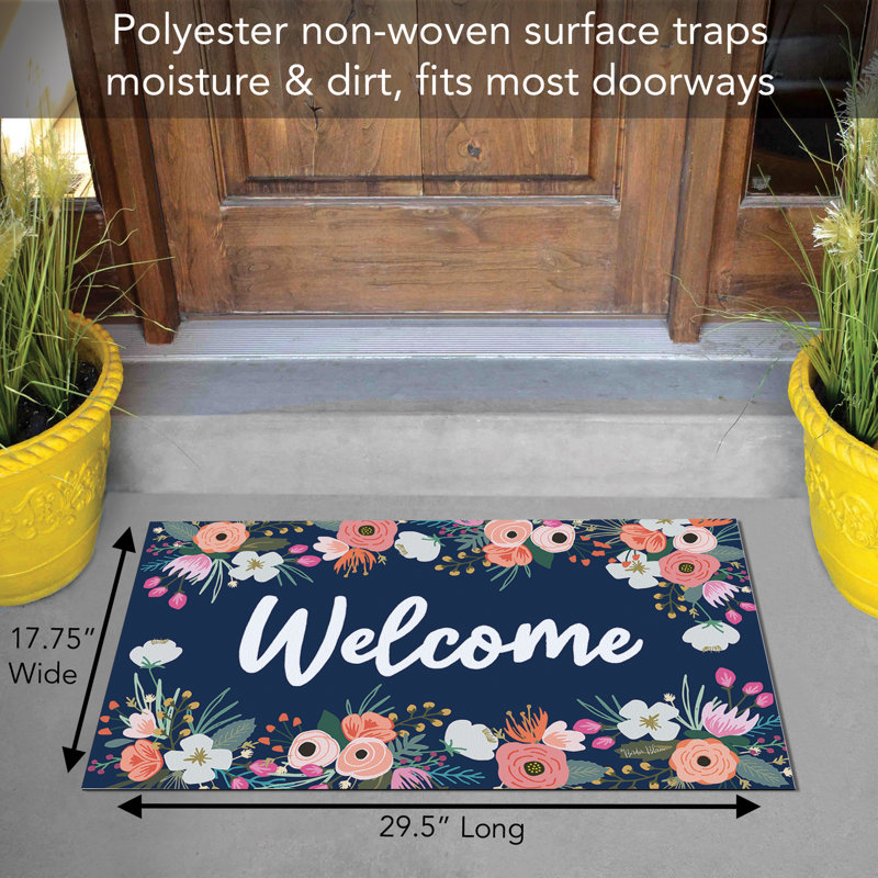 Tapis d'entrée / extérieur Welcome