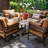 Somerby Square Metal Outdoor Chat Table , 40'' in. W 40'' in. D