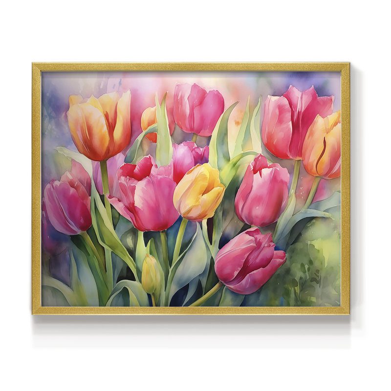 Floral Series-CLVI -Framed Print - Restickable