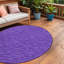 Tapis d'intérieur rond 8 pi