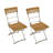 Weslaco 2 Seater Bistro Set