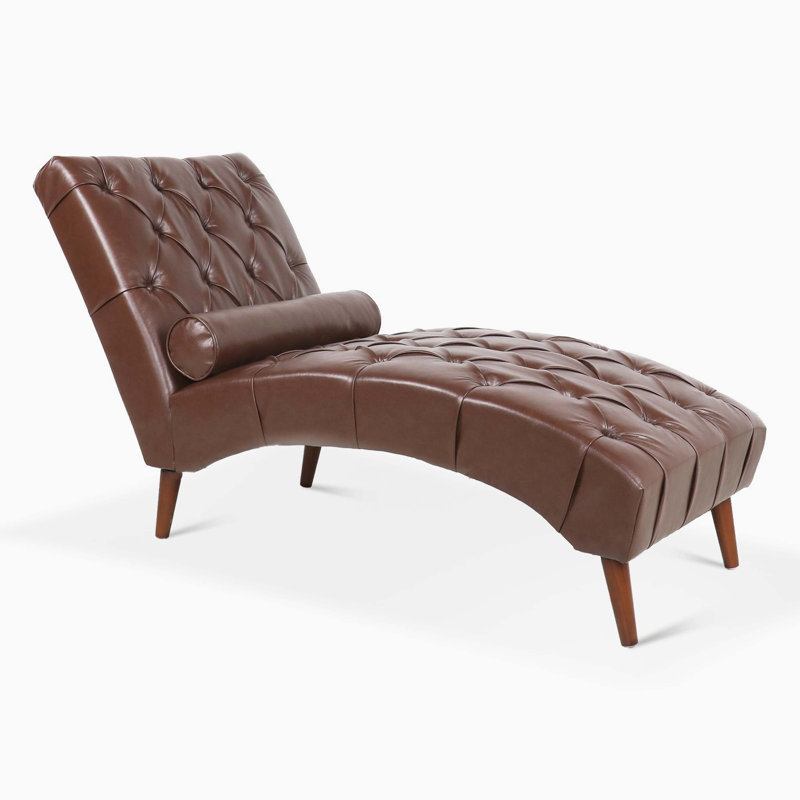 Chaise longue rembourrée pour l'intérieur
