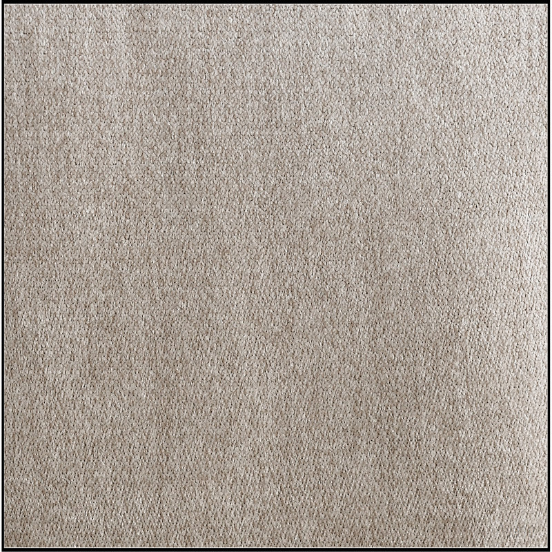 Structure de lit tapissier grand format avec tissu épais, lit plateforme grand format en chenille avec tête de lit et structure solide. Aucun sommier tapissier requis, beige (68 po x 86,5 po x 23,5 po)