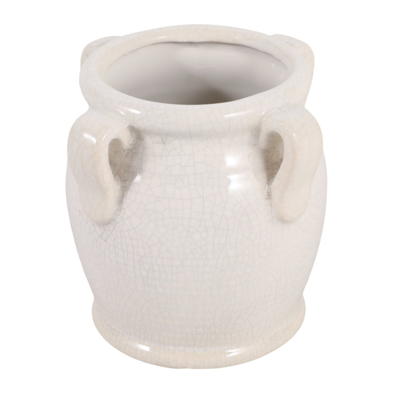 Accessoire de bureau en céramique avec poignées Artisitic Vase Inspired