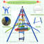 Portique 6 en 1 pour enfants