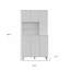 Garde-manger 67 po avec cinq tablettes de rangement-355177689