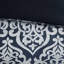 Couette bleu marine et argent pour lit King. Ensemble de 8 pièces avec garniture. Comprend 1 couette, 2 taies d'oreiller carrées, des coussins décoratifs et un cache-sommier. Motif texturé pour une touche d'élégance. Utilisation toute l'année.