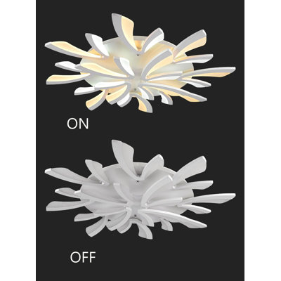 Acierno Acrylic LED Flush Mount