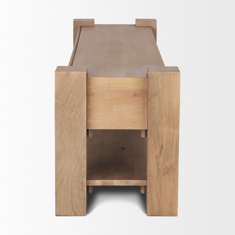 Console en bois massif Wynda