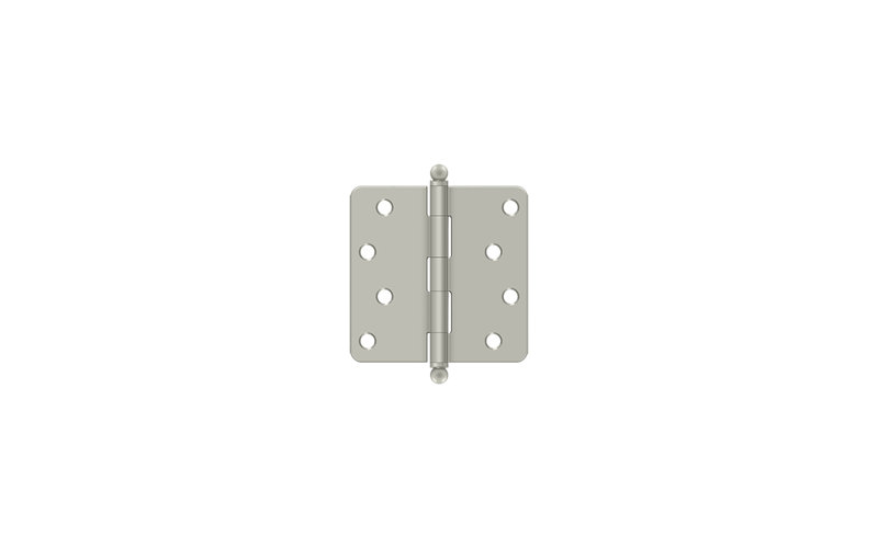 Steel Hinge, Brushed Nickel