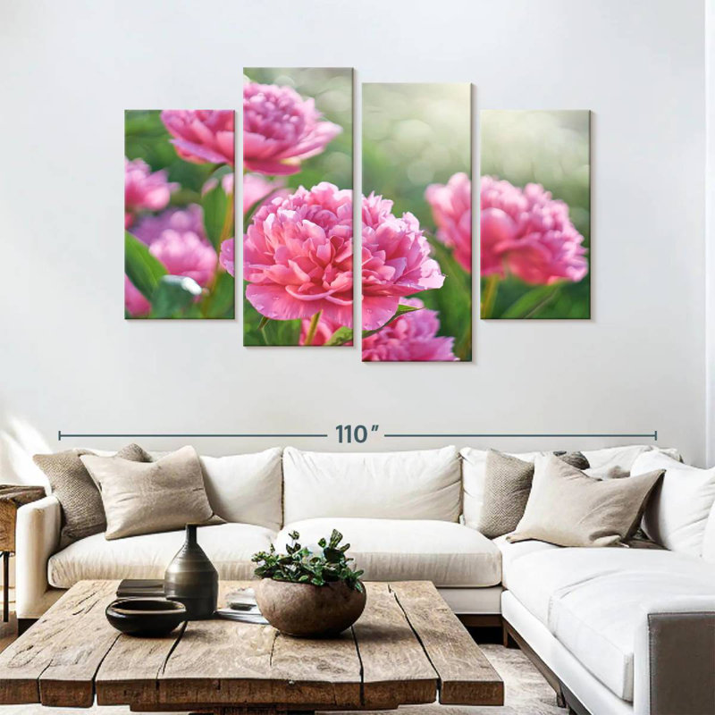 Harnek Sunlit Pink Peonies