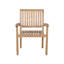 Aspen Outdoor Teak Dining Armchair