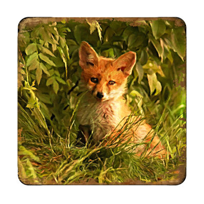 Sous-verre fox
