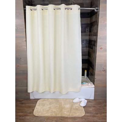 Ensemble de rideau de douche 2 pièces
