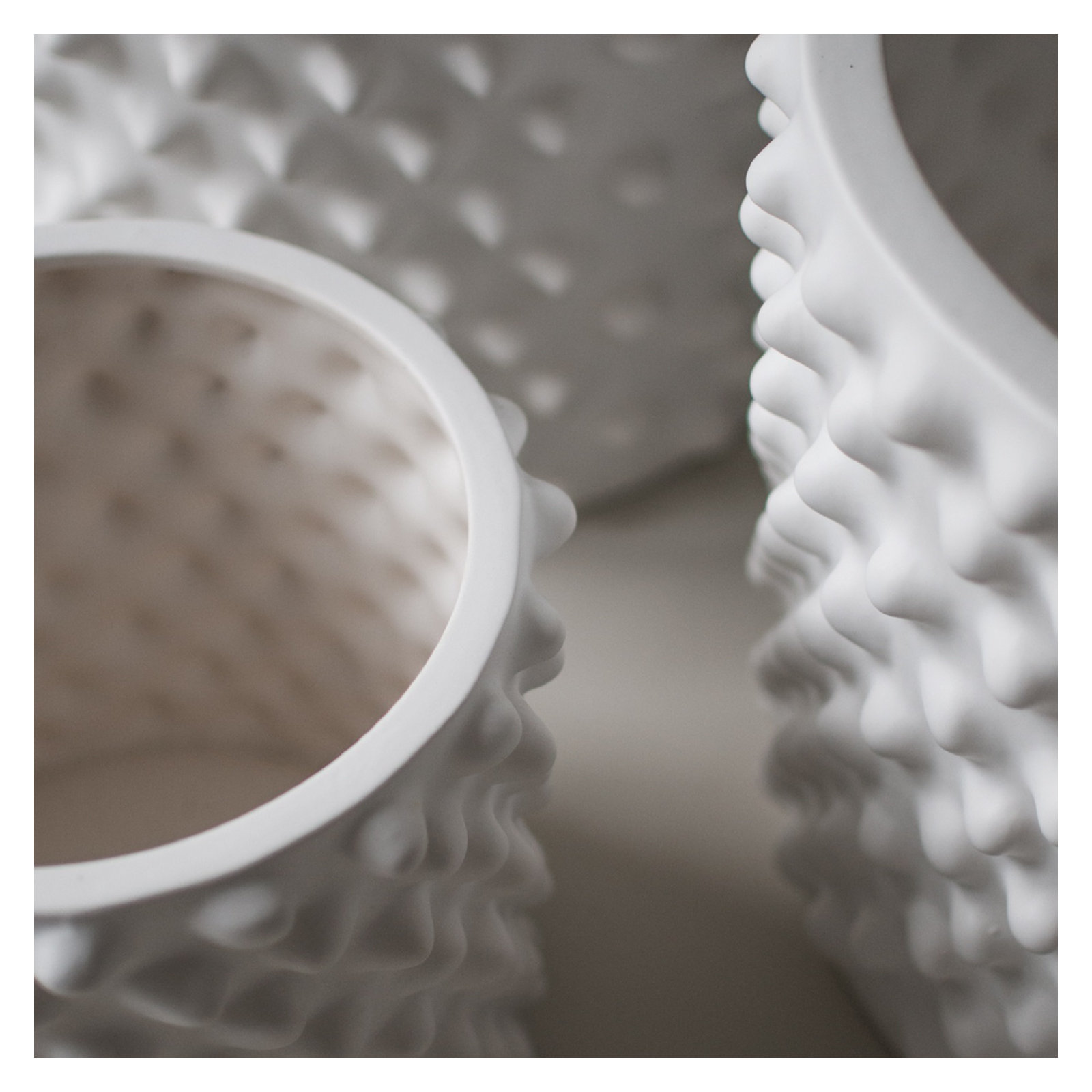 13.78'' Ceramic Table Vase, White