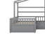 Lit plateforme simple avec trois tiroirs de rangement Bladric-91903841