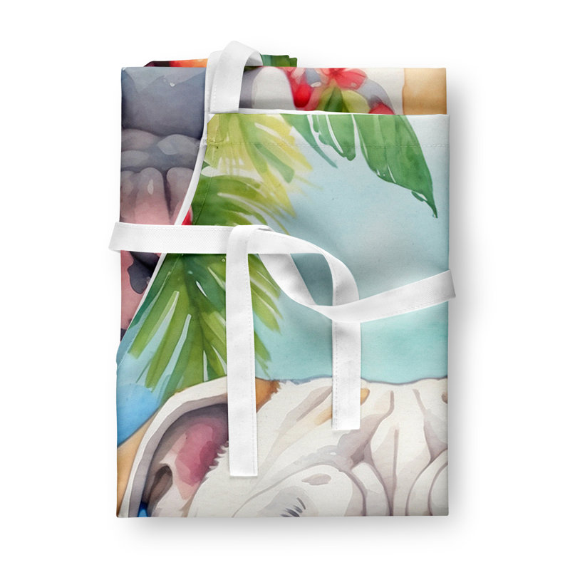 Floral Bib Apron