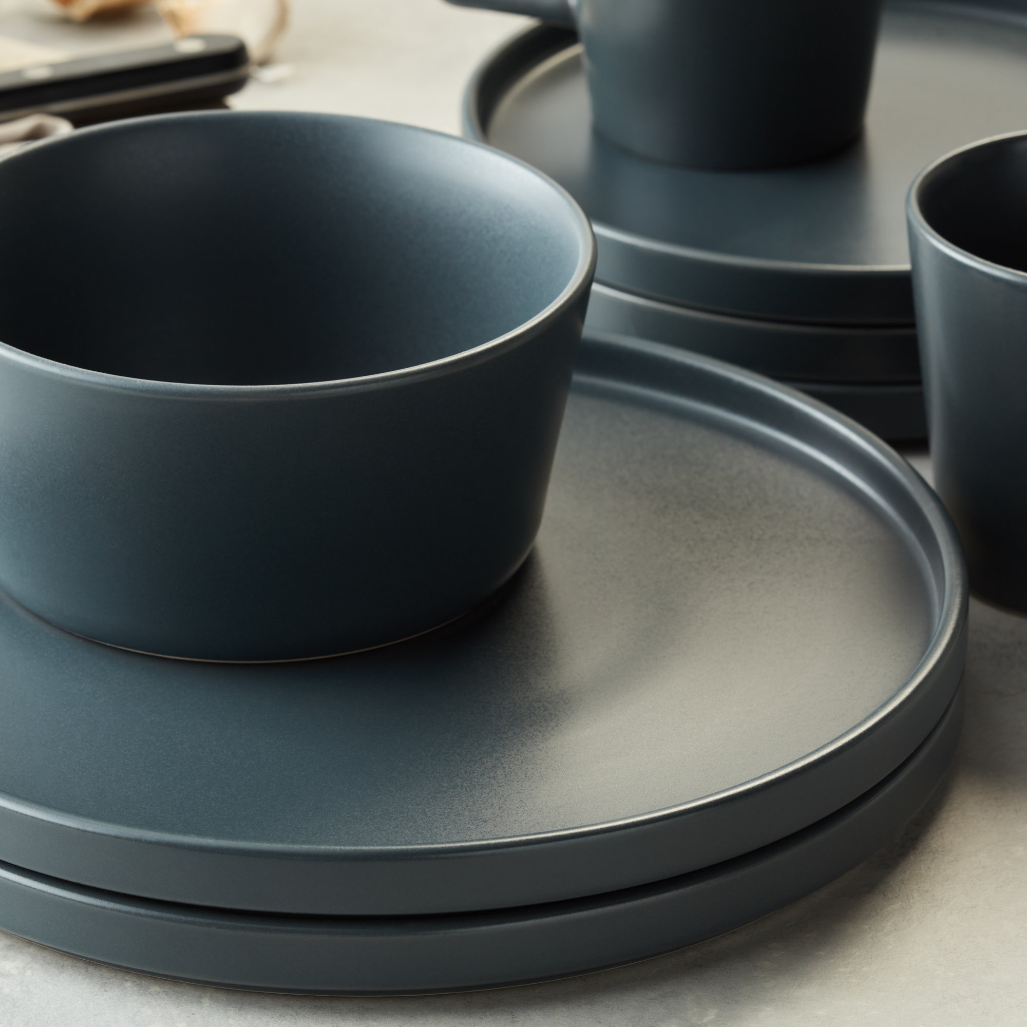 Celina Dinnerware Set, Matt Gray, 16