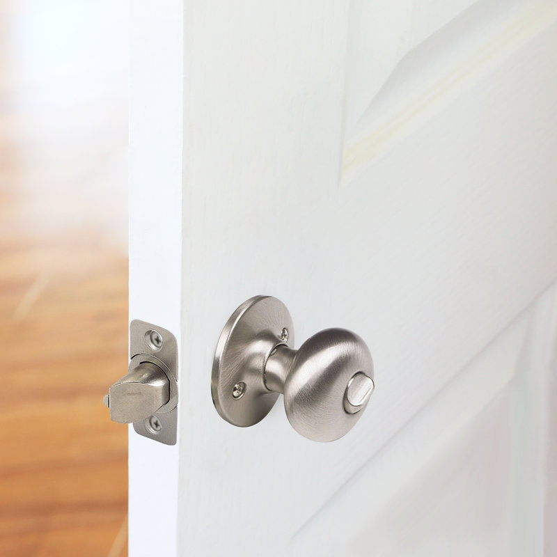 Poignée de porte Cambridge, Nickel satiné