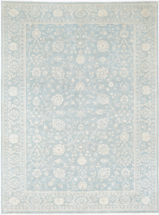 One-of-a-Kind 9'1"X12'4" Area Rug in Beige/Ivory/Malibu
