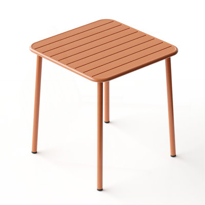 Table de salle à manger d'extérieur (rouge) Sera