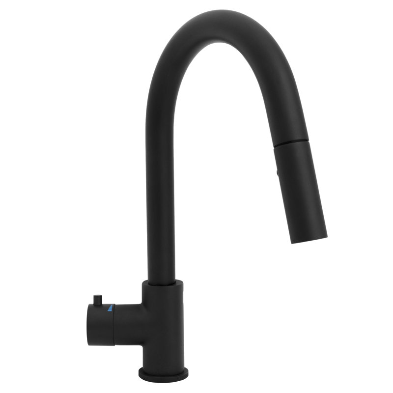 ZLINE Gemini Touchless Kitchen Faucet, Matte Black