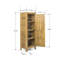  Armoire 1 porte pour l'intérieur et l'extérieur, armoire d'appoint, armoire de rangement