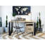 Payson Solid Wood Steel Writing Desk