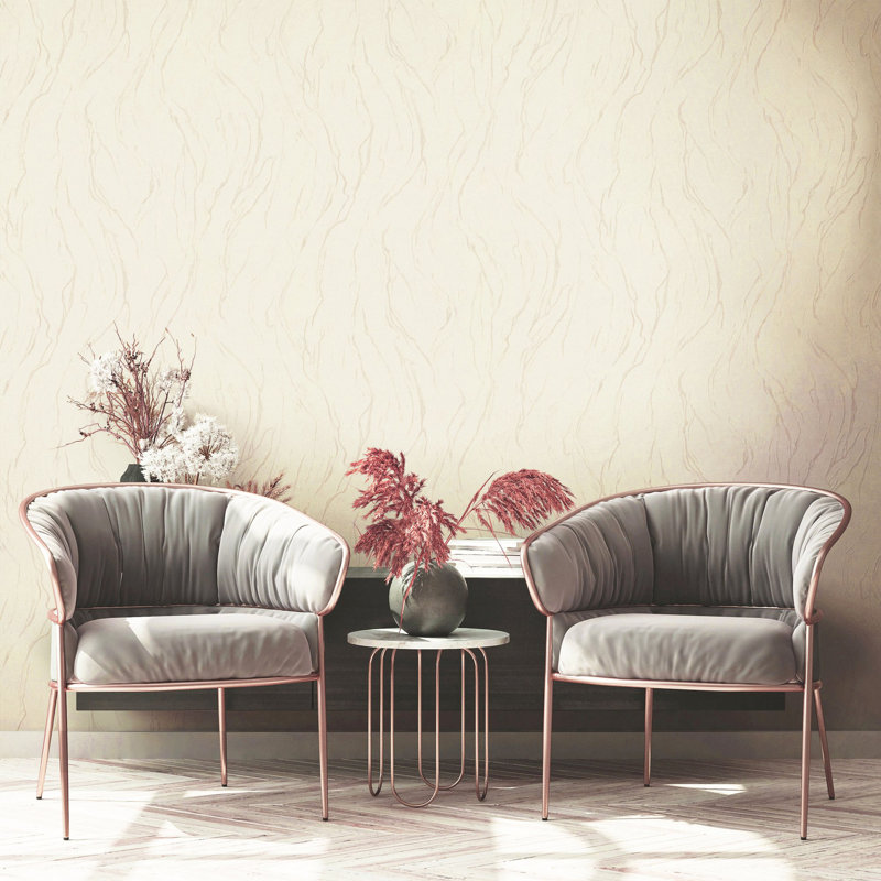 Edgemont Textured Marble Effect Sheen Wallpaper Roll