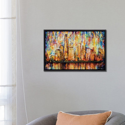 «New York City» par Leonid Afremov - reproduction d'art