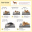 Lit pour chien ComfyFleece Cosy Crate-121145502-121145520