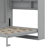 Wall Murphy Bed With Top Cabinet-801647147