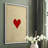 Small Heart Framed Print - Solid Wood-666823124-666823127