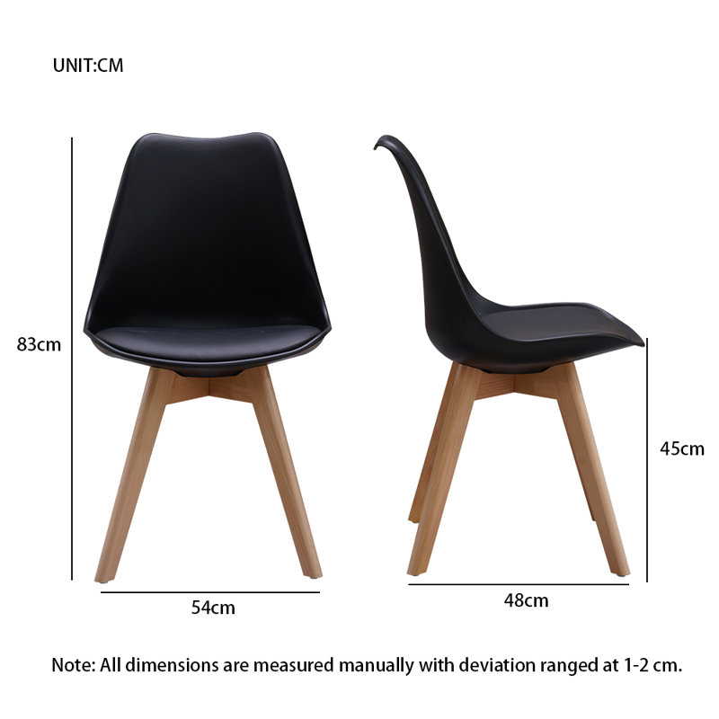2 - Person Dining Set, Black