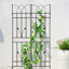 4 pack metal garden trellis for climbing plants outdoor flower support-114504790