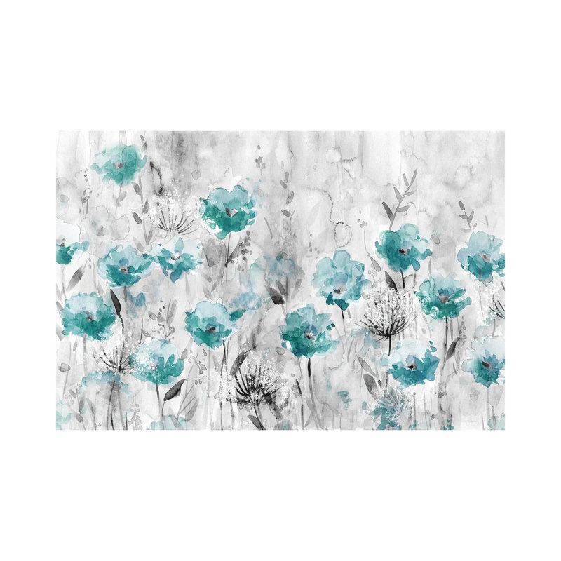 Poppy Garden by Carol Robinson - Painting on Canvas, Wrapped Canvas, 66.04 cm H x 45.72 cm W x 1.91 cm D