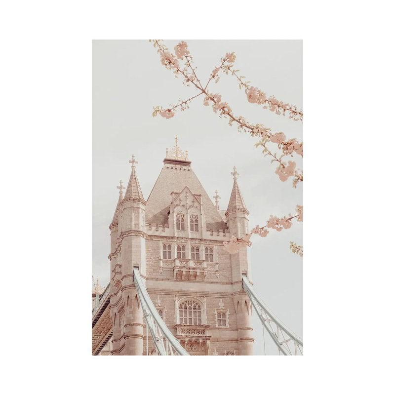 London Tower Bridge 1 Piece Wrapped Canvas Wall Art, 66.04 cm H x 45.72 cm W x 3.175 cm D