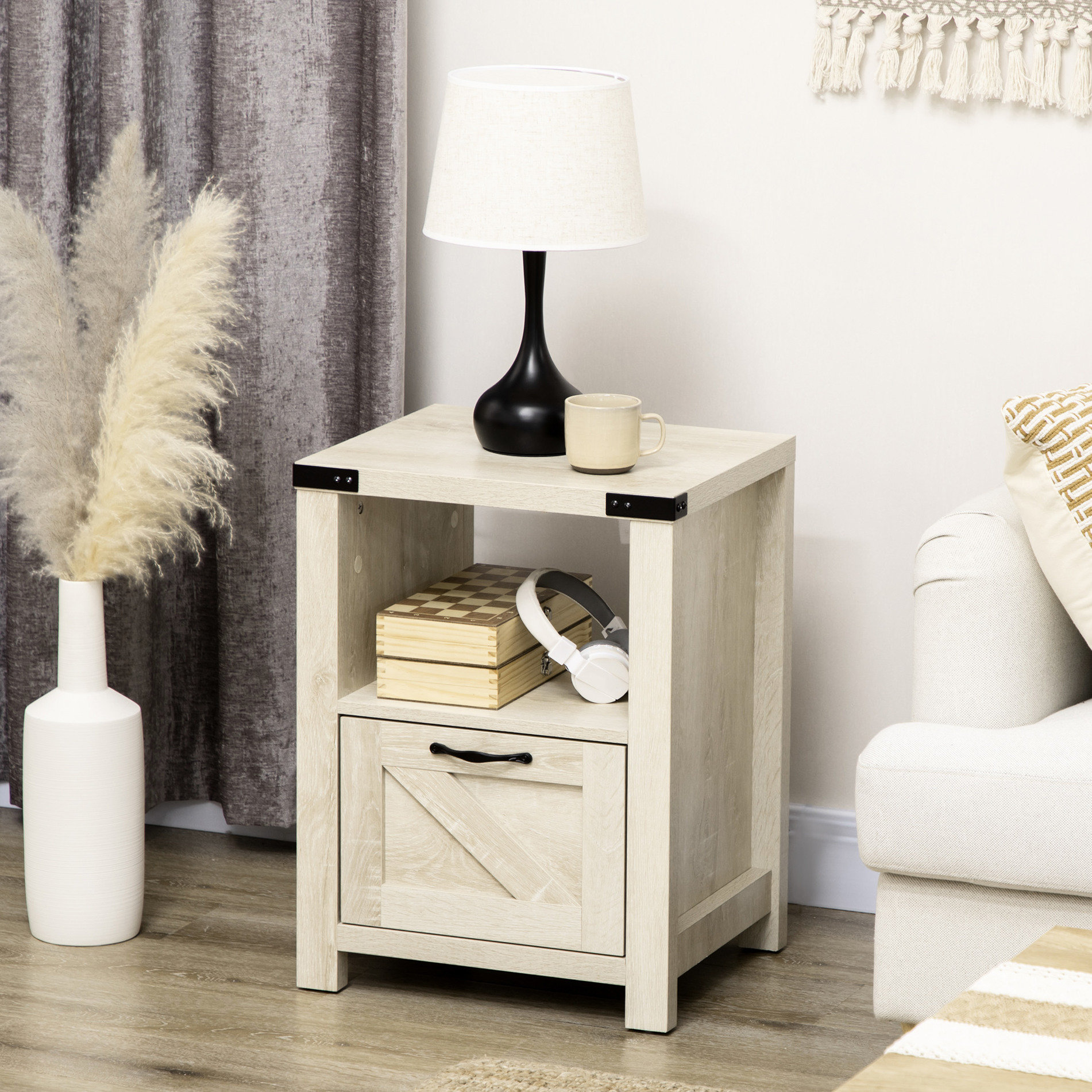 Ophelia & Co. Style End Table With Drawer And Shelf - Space For Living ...
