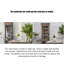 Image couleur solide + bois manufacturé + vitrines